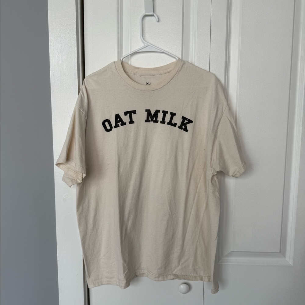 Urban Outfitters oat milk tshirt